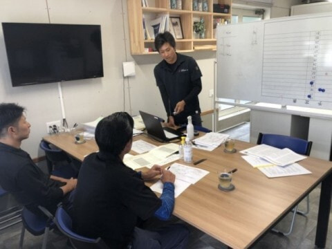 新人研修②の写真